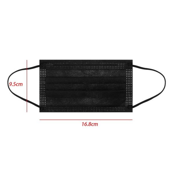 mashs masks masks 8 ~ 10 дней dxmvl черное лицо против пыли malt masks одноразовые рта ткань 3-слойные бесплатные одноразовые раскопки маска